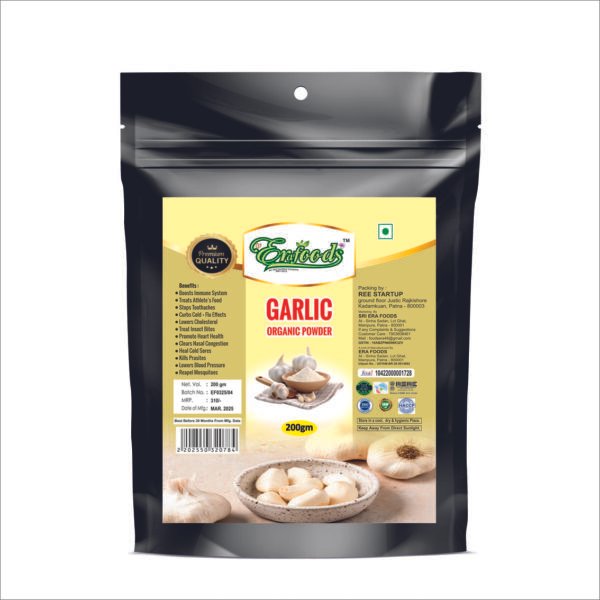 Garlic Organic Premium Quality Powder