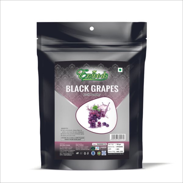 Black Grapes Organic Powder