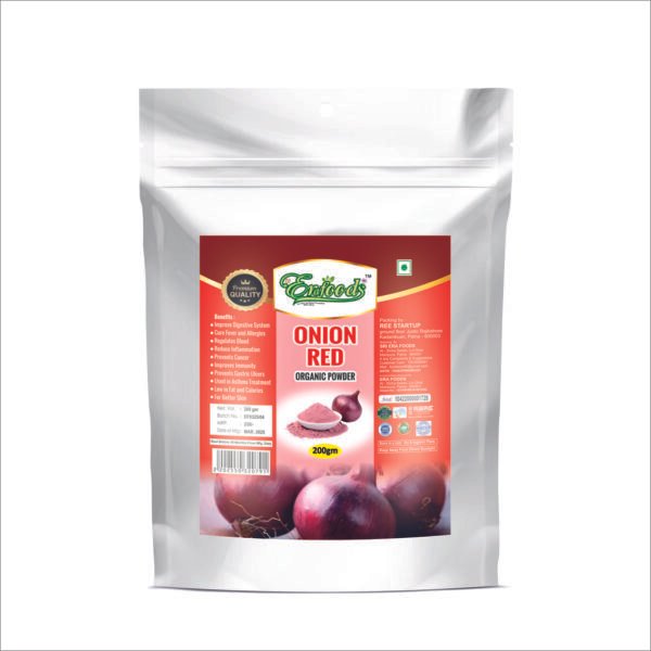 Premium Red Onion Organic Powder