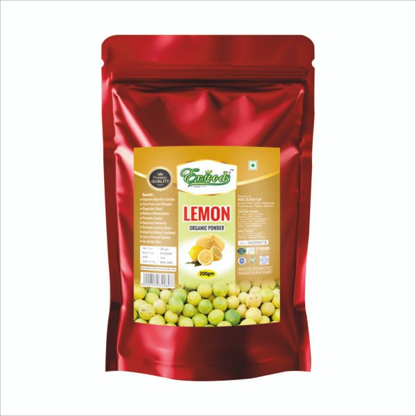 Premium Organic Lemon Powder